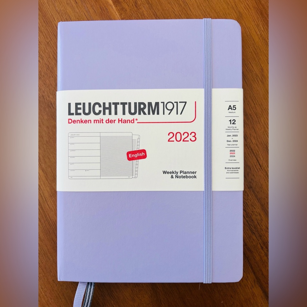 LEUCHTTURM1917 Lilac 2023 planner